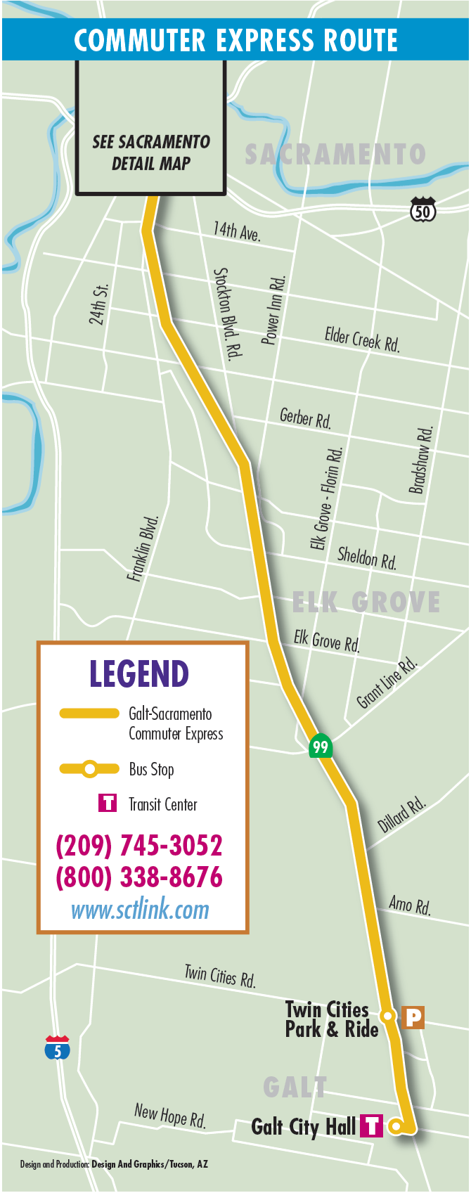 Commuter Express Map